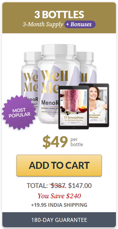 MenoRescue 3 bottle price