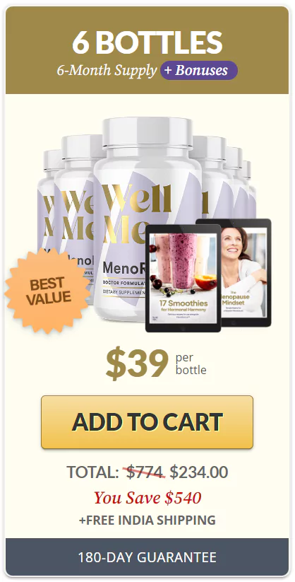 MenoRescue 6 bottle price 